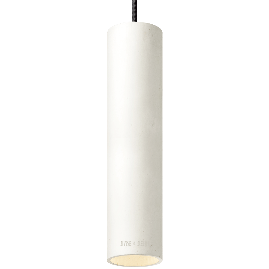 CONCRETE CYLINDER PENDANTS TALL - DYKE & DEAN