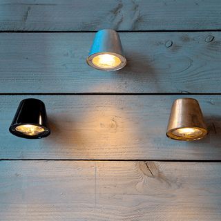 CONICAL WALL LIGHT WHITE - DYKE & DEAN