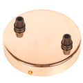 COPPER 2 WAY CEILING ROSE - DYKE & DEAN
