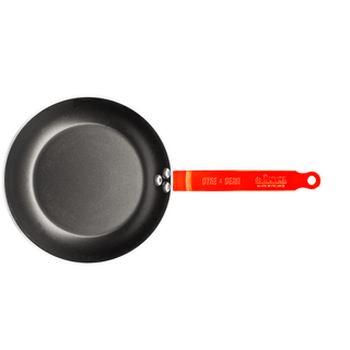 DE BUYER CHOC FRYING PANS RED HANDLES - DYKE & DEAN