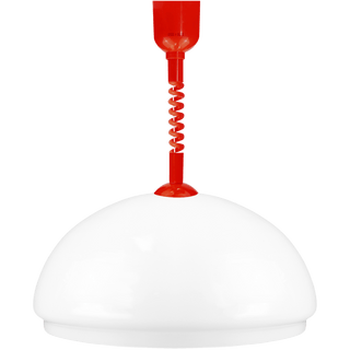 DOME OPALINE RETRACTABLE CORD LIGHT SMALL - DYKE & DEAN