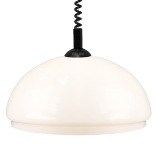 DOME OPALINE RETRACTABLE CORD LIGHT SMALL - DYKE & DEAN