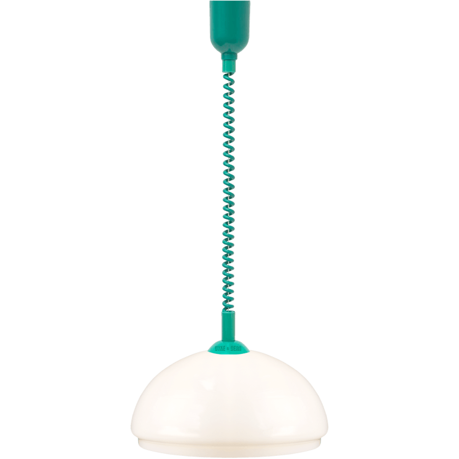 DOME OPALINE RETRACTABLE CORD LIGHT SMALL - DYKE & DEAN