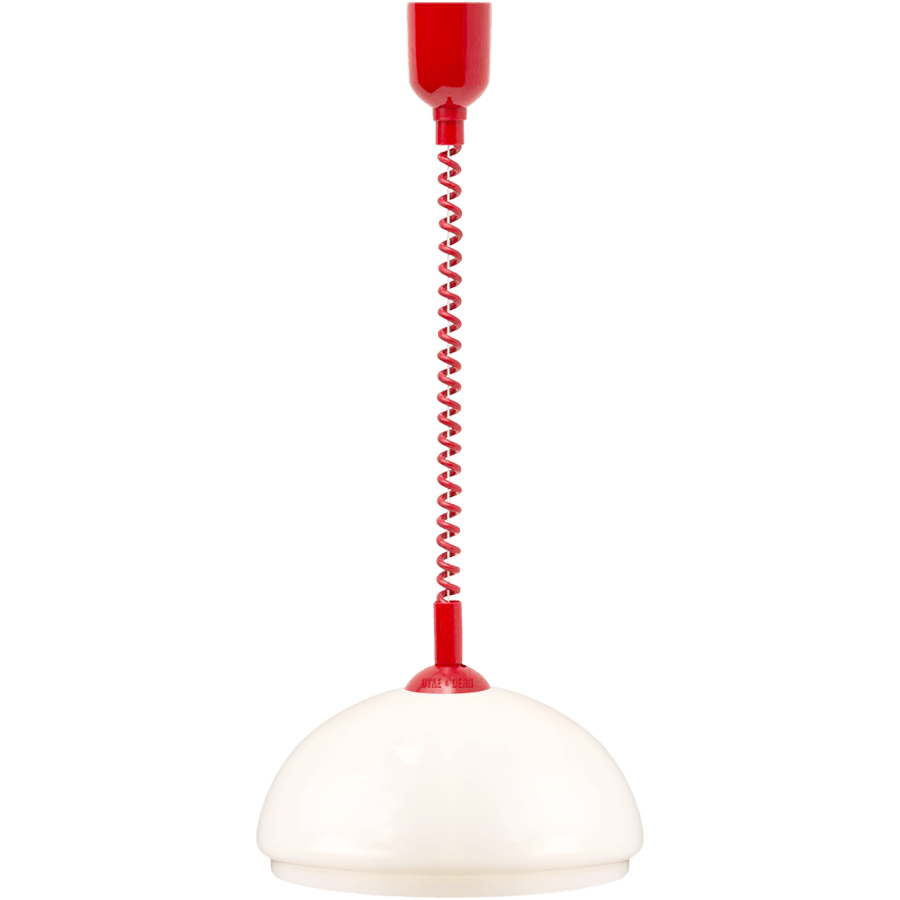 DOME OPALINE RETRACTABLE CORD LIGHT SMALL - DYKE & DEAN