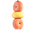 DONUT CERAMIC STACKED PENDANT LAMP - DYKE & DEAN