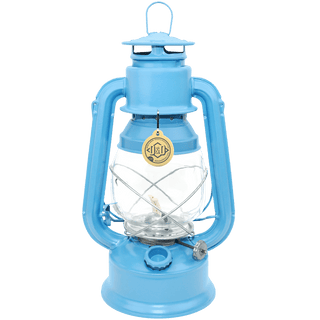 DYKE & DEAN HURRICANE LANTERN SEA BLUE - DYKE & DEAN