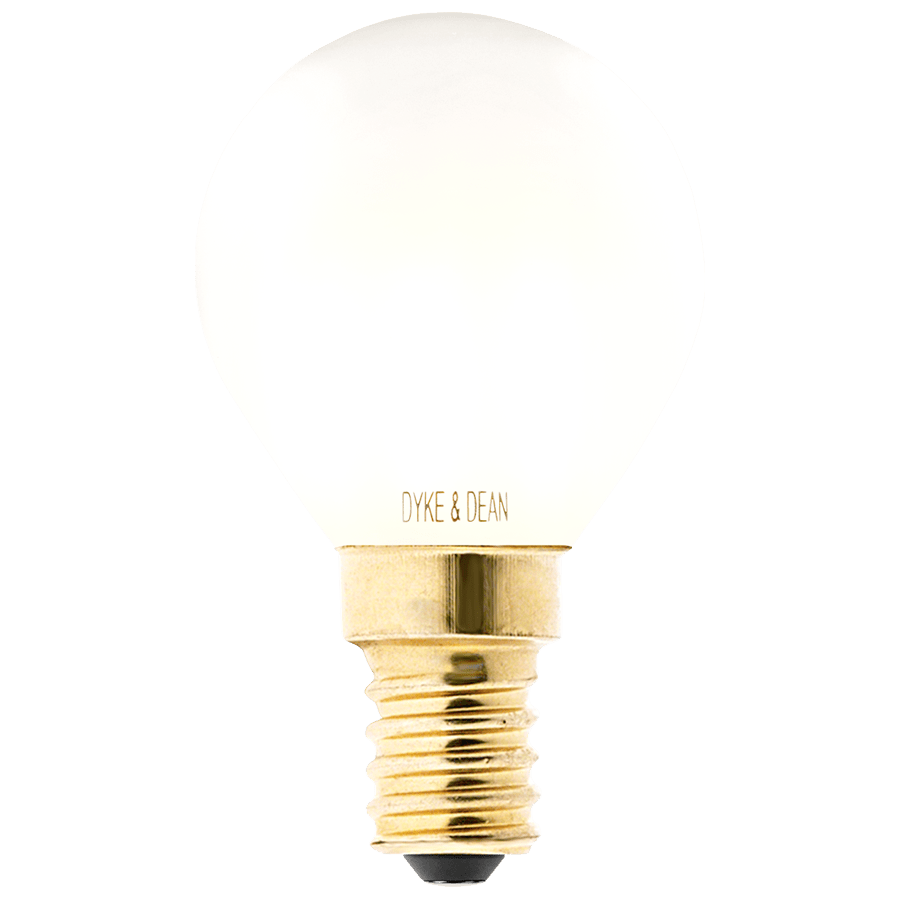 DYKE & DEAN LED GOLF BALL OPAL E14 BULB - DYKE & DEAN