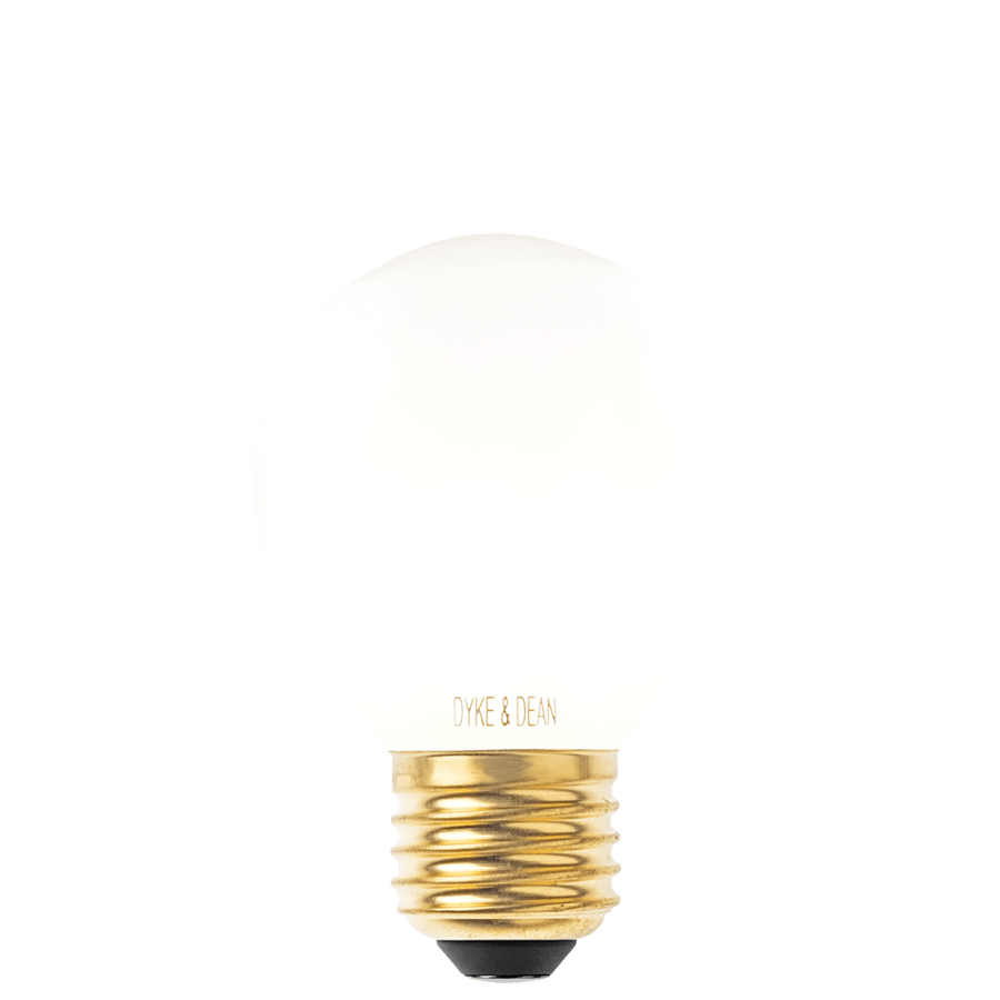 DYKE & DEAN LED GOLF BALL OPAL E27 BULB - DYKE & DEAN