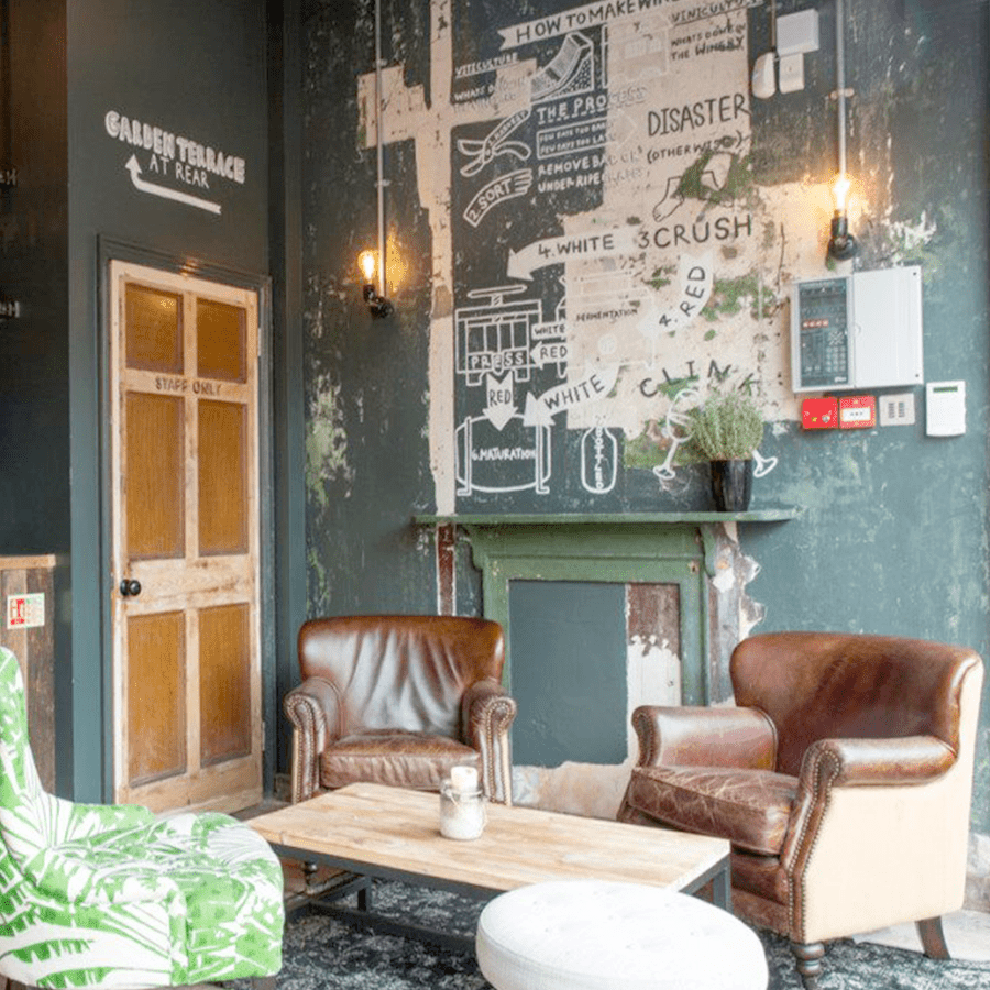 DYKE & DEAN WHITE CERAMIC WALL LAMP CHROME ELBOW - DYKE & DEAN