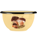 ENAMEL MUSHROOM BOWL - DYKE & DEAN
