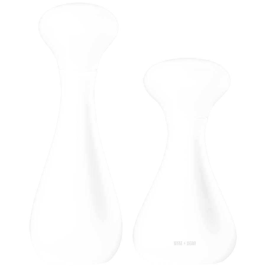 FLO SALT & PEPPER GRINDER WHITE - DYKE & DEAN