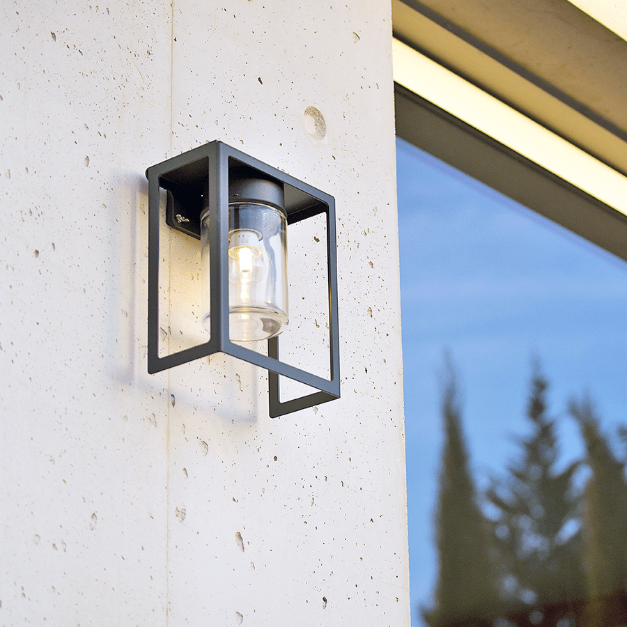 FRAMED OUTDOOR WALL & CEILING LAMP - DYKE & DEAN