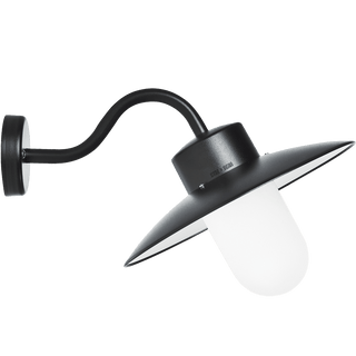 FRENCH 67 CLASSIC SWAN NECK LAMP FROSTED GLASS - DYKE & DEAN