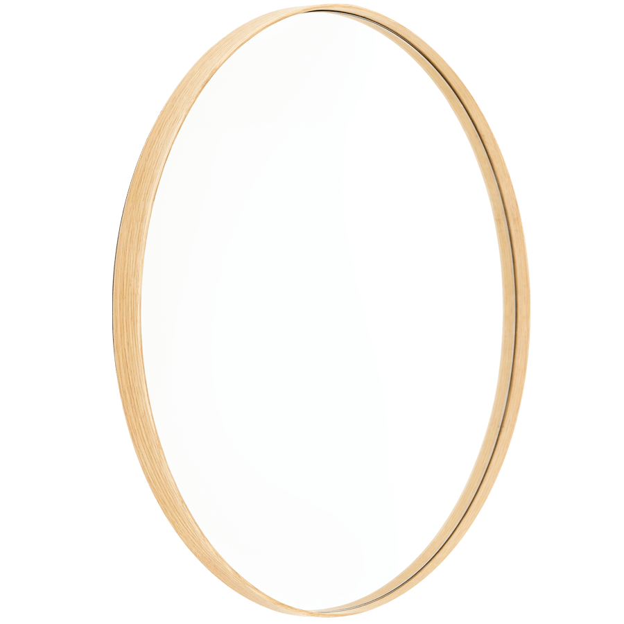 GLANCE 660 WALL MIRROR NATURAL OAK - DYKE & DEAN