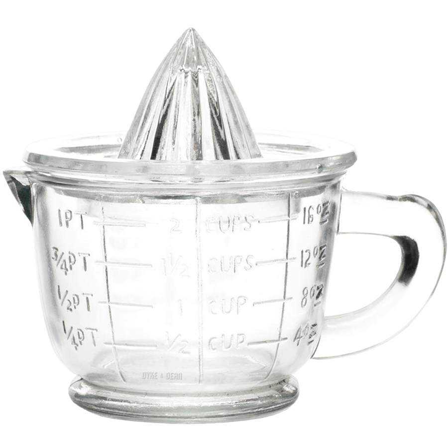 GLASS JUICER & MEASURING JUG - DYKE & DEAN