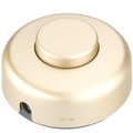 GOLD FOOT INLINE LAMP LIGHT SWITCH - DYKE & DEAN