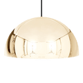 HEMISPHERE DOME PENDANT LIGHT BRASS 500MM - DYKE & DEAN