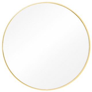 HUBBA BRASS WALL MIRROR 34 - DYKE & DEAN