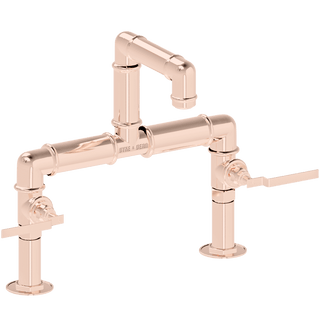 INDUSTRIAL BRIDGE MOUNTED LEVER TAPS - DYKE & DEAN