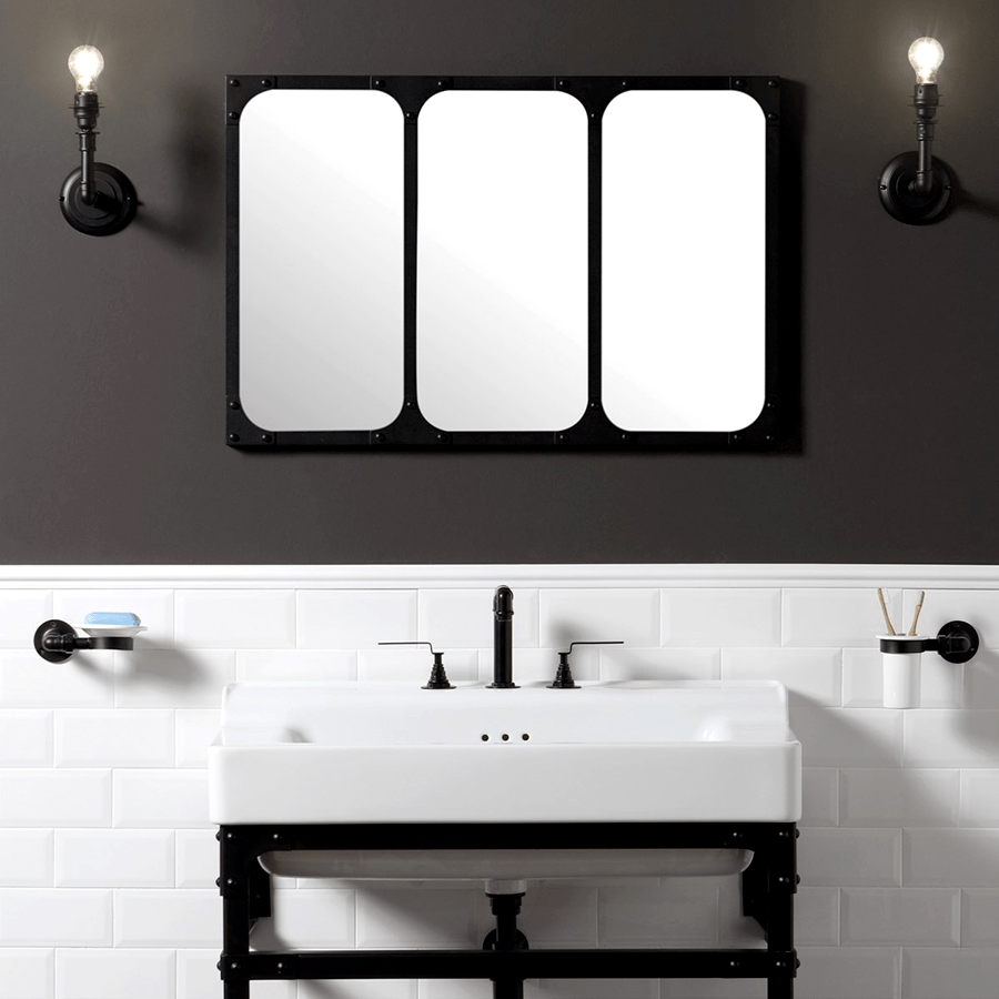 INDUSTRIALIS CERAMIC WALL & COUNTER SINK LARGE - DYKE & DEAN