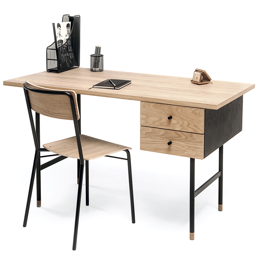 JUGEND BAU DESK OAK - DYKE & DEAN