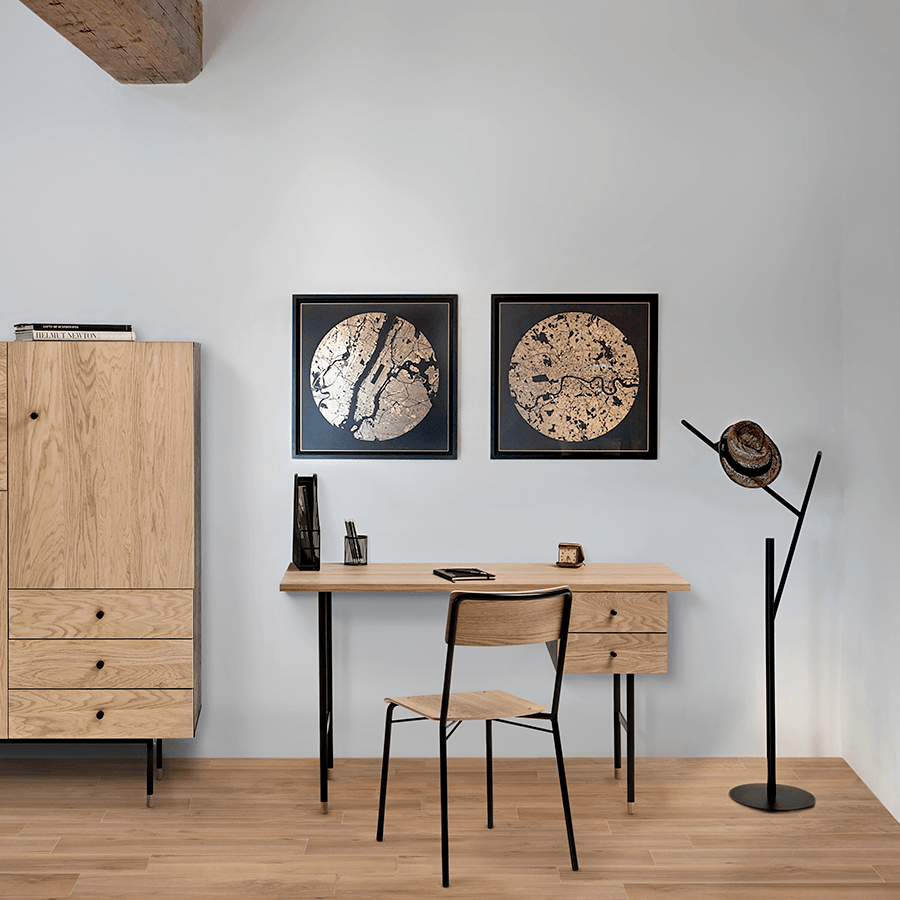 JUGEND BAU DESK OAK - DYKE & DEAN