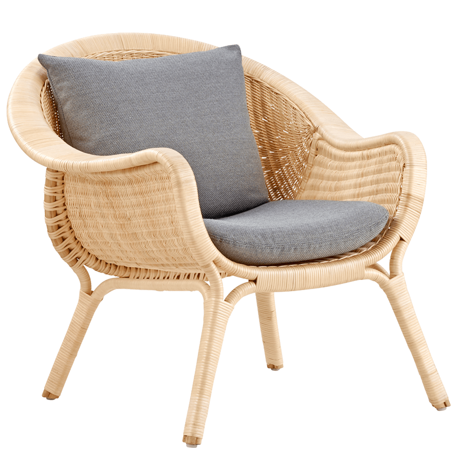 MADAME LOUNGE CHAIR RATTAN - DYKE & DEAN