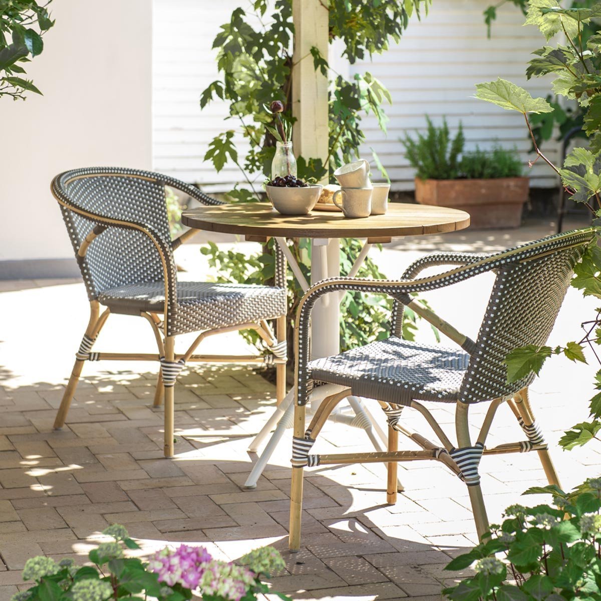 MADELEINE DINING CHAIR RATTAN - DYKE & DEAN