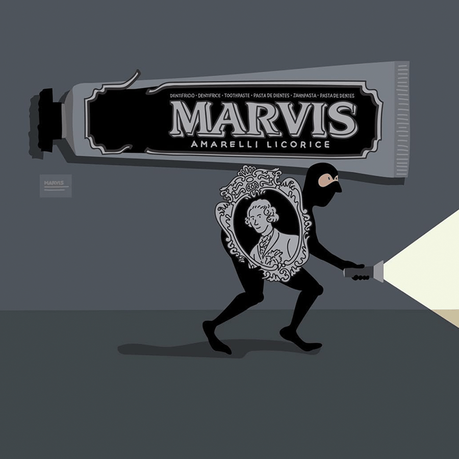 MARVIS AMARELLI LICORICE TOOTHPASTE - DYKE & DEAN