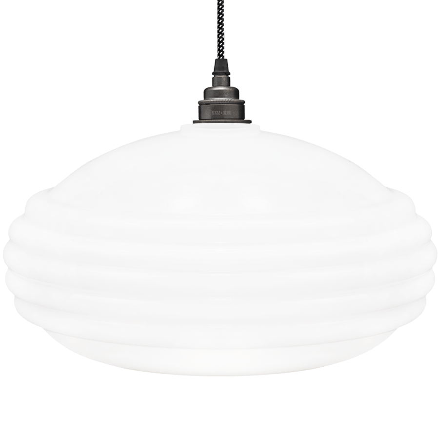 MEMPHIS OPALINE GLASS PENDANT SHADE - DYKE & DEAN