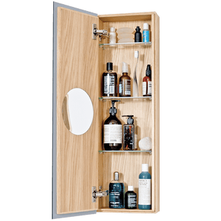 MIRROR CABINET ZONE 800 NATURAL OAK - DYKE & DEAN