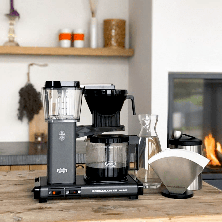 MOCCAMASTER COFFEE BREWER BLACK - DYKE & DEAN