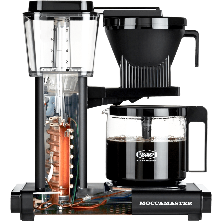 MOCCAMASTER COFFEE BREWER BLACK - DYKE & DEAN