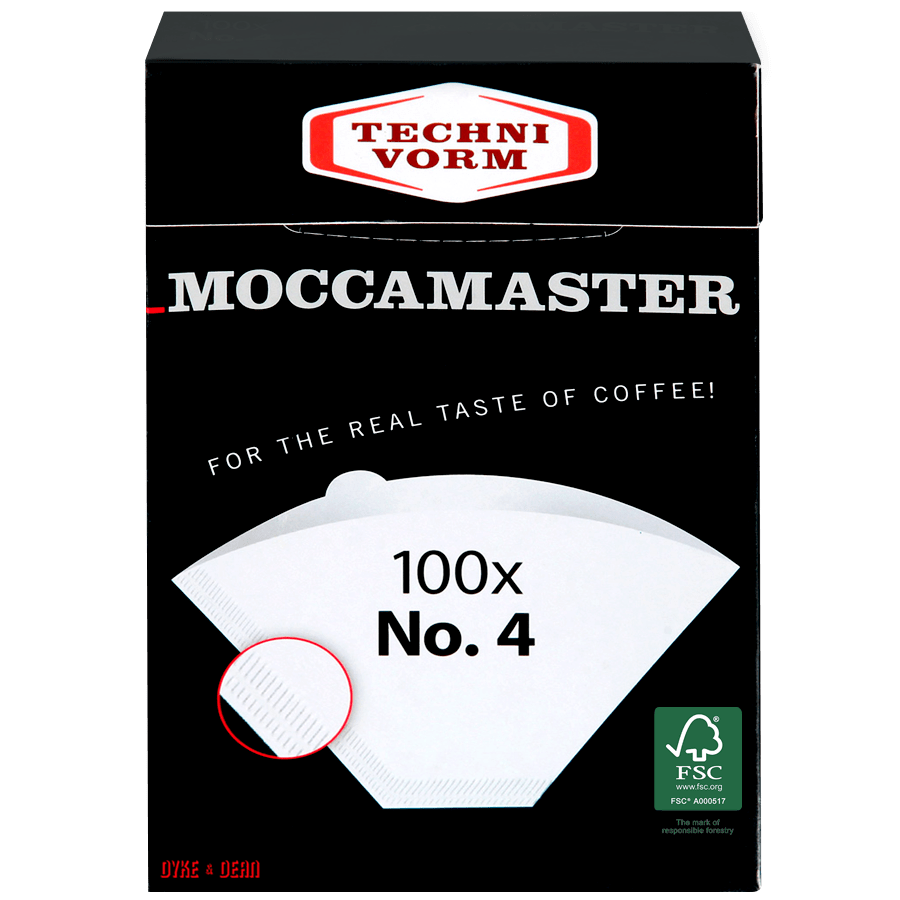 MOCCAMASTER FILTER PAPER - DYKE & DEAN