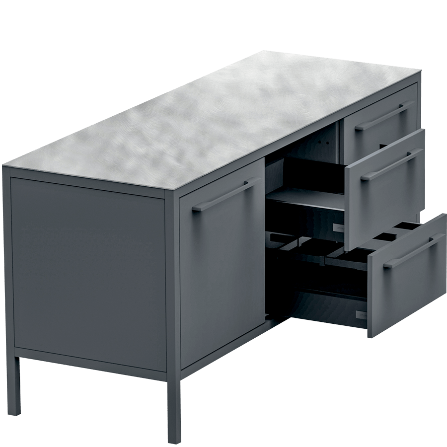 MODULAR KITCHEN UNIT DOUBLE - DYKE & DEAN