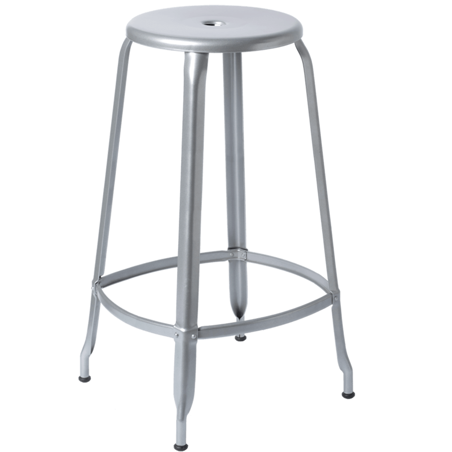 NICOLLE STOOL STEEL 75cm - DYKE & DEAN