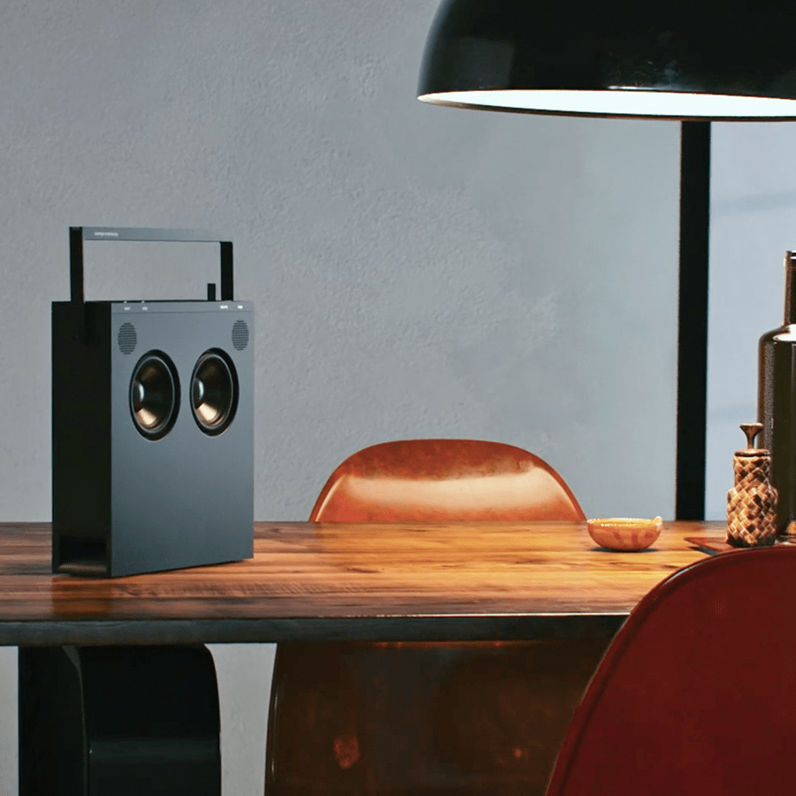 OB-4 SPEAKER RADIO OCHRE - DYKE & DEAN