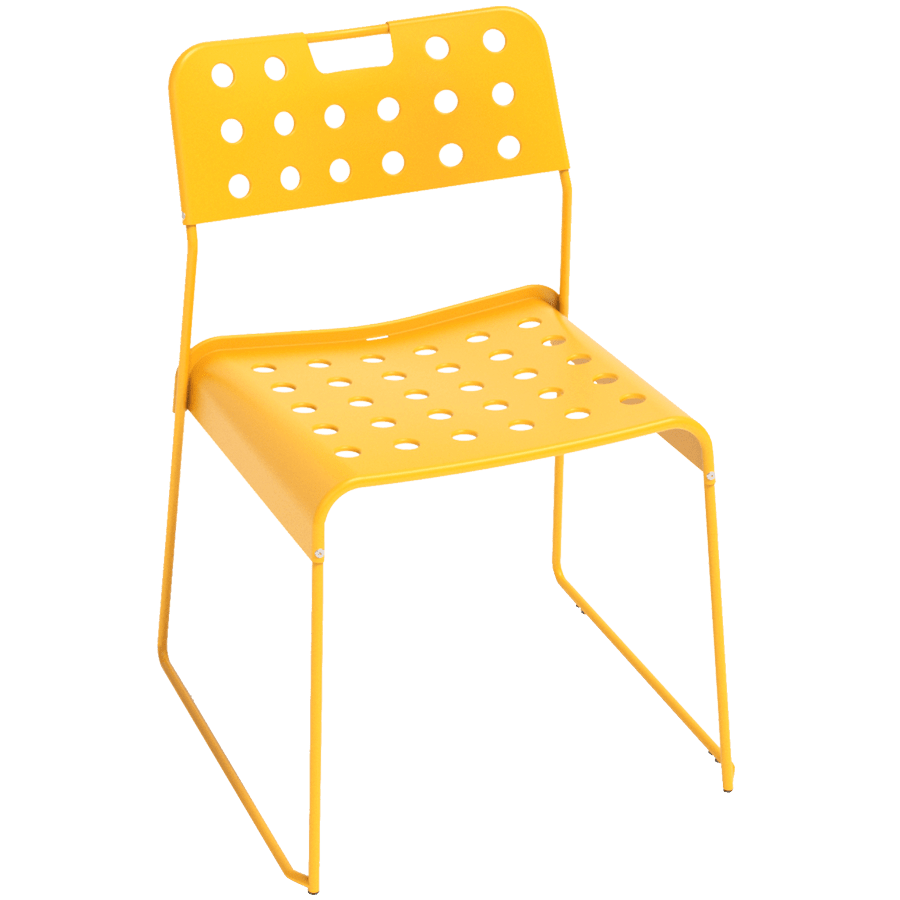 OMKSTAK. 1965 CHAIR YELLOW - DYKE & DEAN