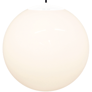 OPAL GLOBE PENDANT WHITE 600mm - DYKE & DEAN