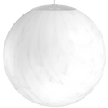 OPAL MARBLE GLOBE PENDANT 500mm - DYKE & DEAN