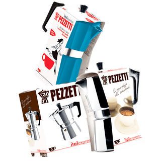 PEZZETTI ESPRESSO COFFEE MAKER 6 CUP - DYKE & DEAN