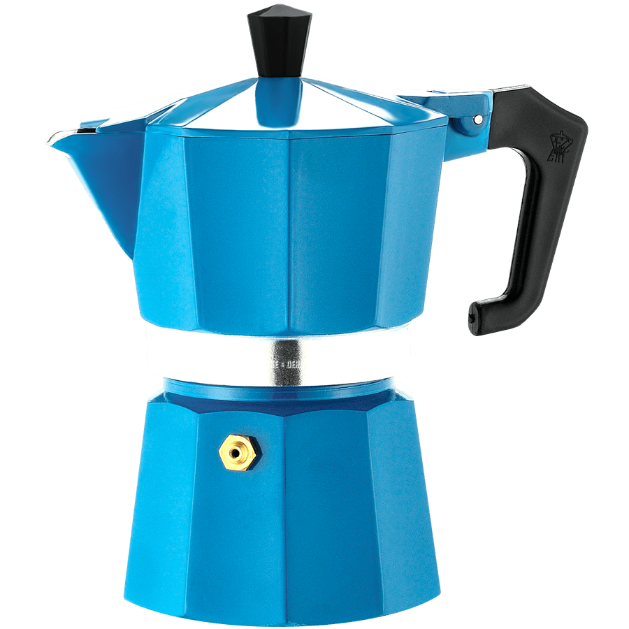 PEZZETTI ESPRESSO COFFEE MAKER BLUE 3 CUP - DYKE & DEAN