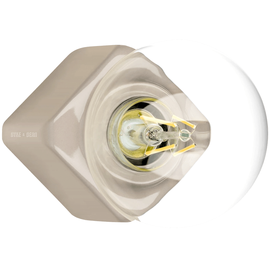 PORCELAIN CUBUS WALL & CEILING LAMP COLOURS - DYKE & DEAN