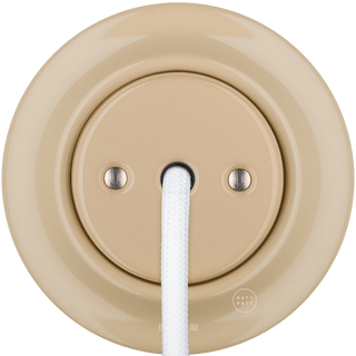 PORCELAIN WALL CABLE GLAND SOCKET SAND - DYKE & DEAN