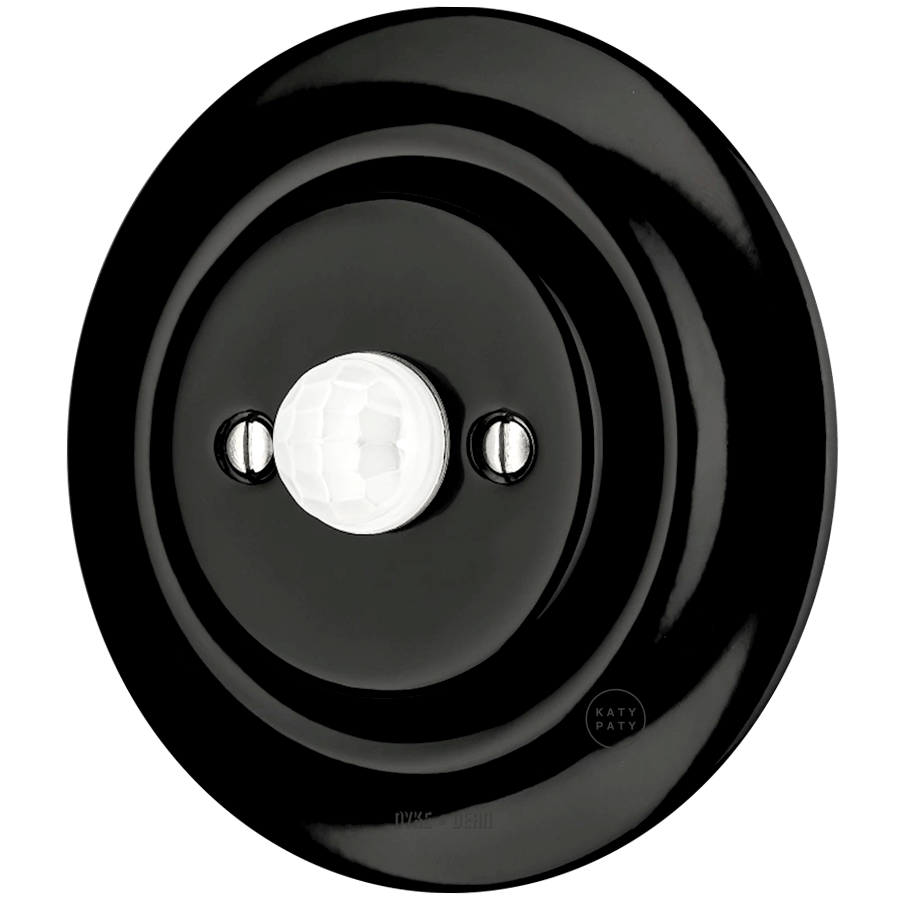 PORCELAIN WALL CABLE MOTION SENSOR BLACK - DYKE & DEAN