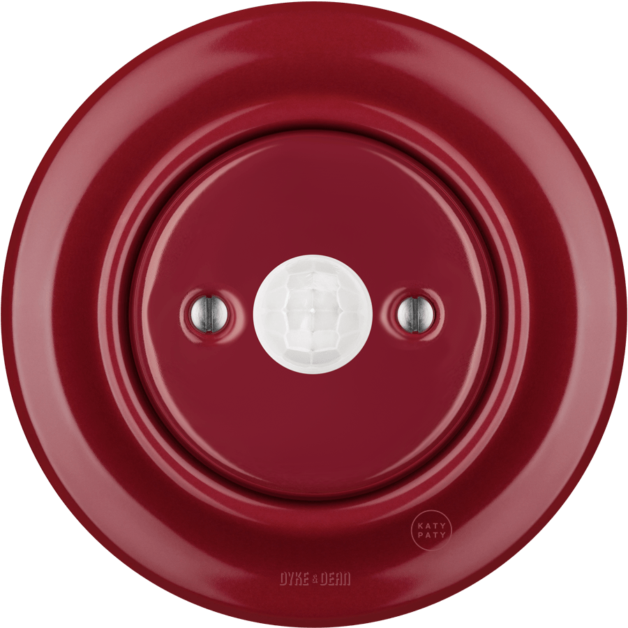 PORCELAIN WALL CABLE MOTION SENSOR BURGUNDY - DYKE & DEAN