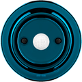 Dark Blue porcelain wall motion sensor by Katy Paty