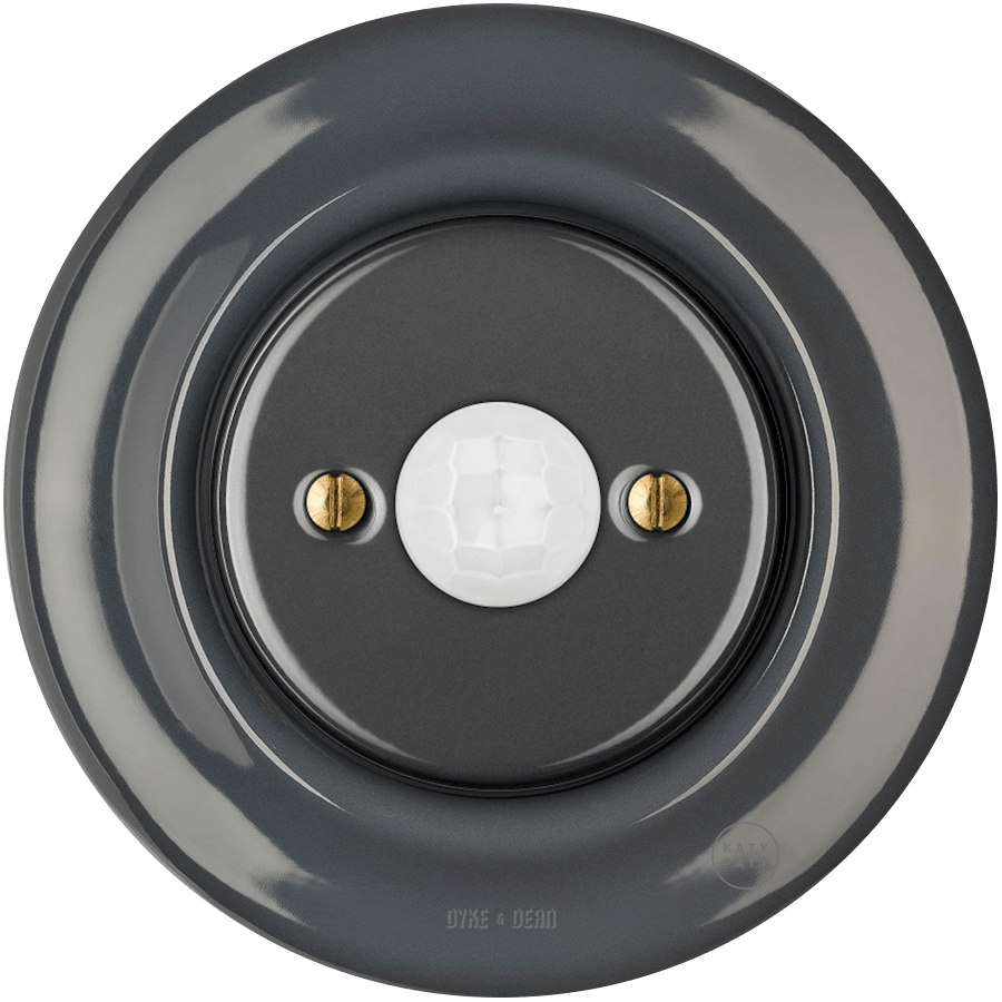 PORCELAIN WALL CABLE MOTION SENSOR DARK GREY - DYKE & DEAN