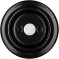 Matt Black porcelain wall motion sensor by Katy Paty