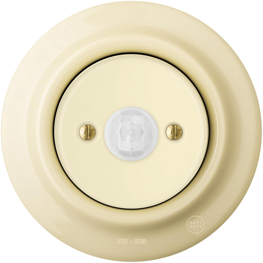 PORCELAIN WALL CABLE MOTION SENSOR VANILLA - DYKE & DEAN